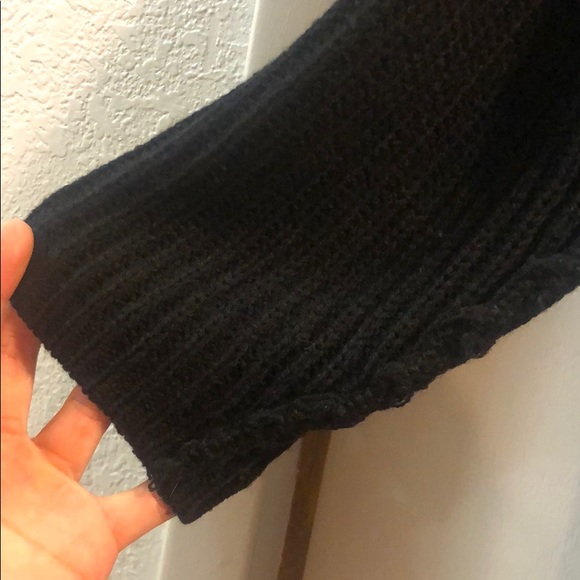 🌚 Cozy Hi-Lo Hem Sweater with Lace Trim 🌚 - Picture 5 of 6